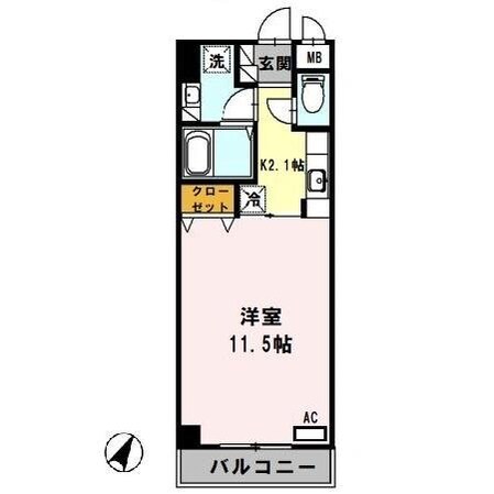 コージィコート桜井の物件間取画像